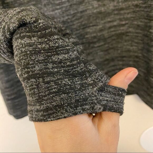 Express EXP Core Open Back Long Sleeve work out yoga sweatshirt Top-Women’s S - Picture 8 of 10